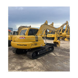 รถขุดดินขนาดเล็ก Komatsu 60-7สำหรับก่อสร้างฟาร์มมือสองจากญี่ปุ่น Pc60 Komatsu - Product Image 2