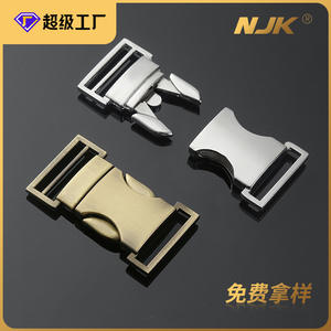 Hebillas Metálicas con Cierre Automático de 25 mm de Diámetro Interior en Color Plata, Negro y Cobre, Accesorios para Cinturones, Zapatos, Ropa y Bolsos - Product Image 5