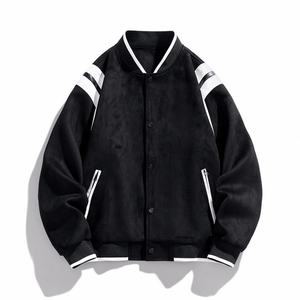 Chaqueta de Béisbol de Gamuza para Hombre, Estilo Juvenil Holgado, Nueva Colección Otoño Plankton Shuai - Product Image 2