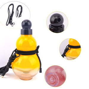Flacon à vide en plastique réutilisable de 30oz sans BPA avec couvercle et sangle étanches à vis - Product Image 5
