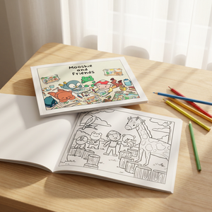 <span class=keywords><strong>Libro</strong></span> para Colorear Personalizado en Oferta con Crayones, Encuadernación Perfecta, Libros para Colorear Únicos <span class=keywords><strong>de</strong></span> 160 g/m² con Impresión Perforada - Product Image 3