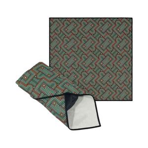 Paño de microfibra liso para viaje, con estampado, cien parches de velcro autoadhesivos, de secado rápido, silencioso, para envolver cámaras - Product Image 3