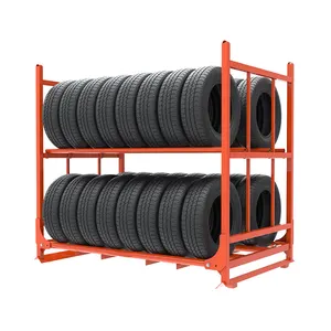 1000kgs Capacity Heavy Duty Warehouse Transport Storage Steel Metal Stacking Movable Wire Decking Post Pallet Racking