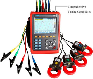 Analyseurs de qualité de l'énergie triphasés Outils de mesure électriques avancés pour une analyse de précision - Product Image 3