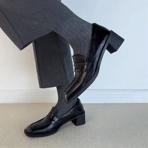 Zapatos Minimalistas con Plataforma QF1 Edition, Mocasines Vintage para Mujer918 - Product Image 4