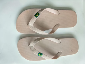 <span class=keywords><strong>Chanclas</strong></span> Unisex con Estampado de Bandera de <span class=keywords><strong>Brasil</strong></span> y Logotipo Personalizado, Sandalias de Playa de Verano con Punta Abierta, Antiolor y Ligeras para Hombre y Mujer, Primavera - Product Image 4