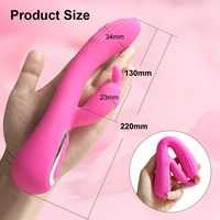 Drop-shipping Lapin G Spot Gode Vibrateur Sex Toys pour Femmes Adultes Couples Anal Clitoris Stimulateur Produit Sexuel