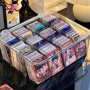 FX Eco-Friendly Clear Acrylic Baseball & Trading Card Storage Box with <b>Dividers</b> - Product Image 6