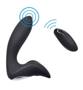 Wireless massaggiatore prostatico a distanza vibratore anale per gli uomini <span class=keywords><strong>Silicone</strong></span> Plug maschio masturbatore giocattolo del sesso con forte vibrazione - Product Image 1