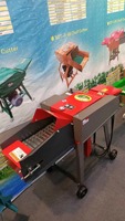 Machine à hacher le fourrage pour bovins, vaches, chèvres, moutons, volailles, animaux, fabrication d'aliments pour bovins, hacheuse d'herbe, hacheuse de foin, fourrage