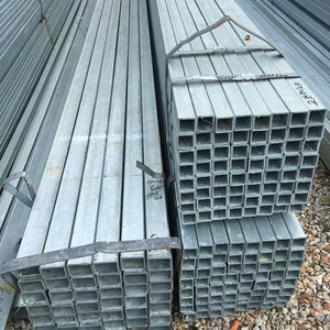 Zincato tubo quadrato in acciaio di grado Premium 15-250mm strato di zinco vendita calda per la costruzione di tubi HVAC Cargo <span class=keywords><strong>Rack</strong></span> di taglio - Product Image 4
