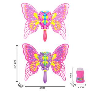 Venta caliente de juguetes de burbujas al aire libre jugar máquina de burbujas automática divertida para los niños con luz y mú<span class=keywords><strong>s</strong></span> - Product Image 3