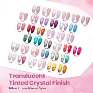 Edição limitada Winter Holiday <span class=keywords><strong>Cat</strong></span> Eye Gel Estilo francês DIY Seasonal Themed <span class=keywords><strong>Nail</strong></span> Collection com LED Lâmpada Fonte - Product Image 5