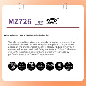 Batería Electrónica <span class=keywords><strong>Medeli</strong></span> Moshark MZ726 con Parches de Malla para Adultos, Niños, Actuaciones en Escenario y Juego - Product Image 3