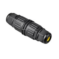 Conector Eléctrico de Nylon Impermeable Tipo T F IP67/IP68 M16/M20/M25 2P/3P para Caja Adaptadora de Tira LED