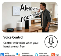 Thermostat intelligent Hysen HY132LD pour ventilo-convecteur, contrôleur de température ambiante programmable Wi-Fi Tuya pour système de climatisation centralisée