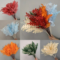 Feuilles d'Locustes Artificielles en Gros à Longue Tige pour Décoration de Mariage et d'Événements