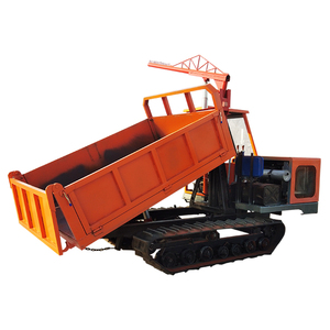 مصغرة شاحنة قلابة مجنزرة الشاحنات المطاط المسار رافعة 3 طن 5 طن الزاحف نقل قلابة - Product Image 4