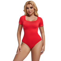 2025 Bestseller Atmungsaktiver Kurzarm-Bodysuit Tanga Butt Lifting Bodysuit 3XL Size Shaper Nahtlose Body Shaper