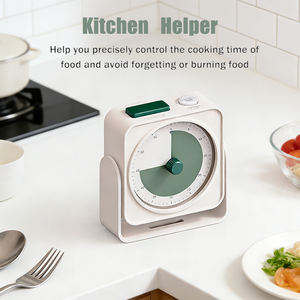 Temporizador Visual de Cuenta Regresiva de 60 Minutos para Niños, Temporizador de Cocina, Temporizador de Cuenta Regresiva <span class=keywords><strong>Pomodoro</strong></span> para Estudio, Cocina, Reuniones, Ejercicio - Product Image 1