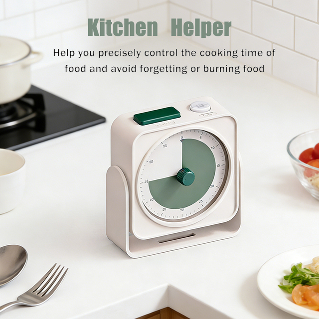60min Countdown Visual Productivity Timer for Kids Study Kitchen Timer Countdown Pomodoro Timer for Study  Cooking Meeting