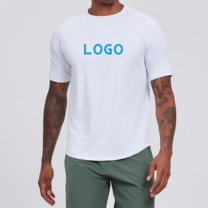 T-Shirt Neutra all'Ingrosso, Personalizzabile con Serigrafia o Stampa Digitale, Logo del Marchio, in Poliestere <span class=keywords><strong>e</strong></span> Cotone, Taglie Grandi per <span class=keywords><strong>Uomo</strong></span> - Product Image 3