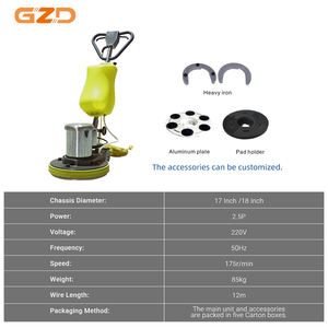 Outils de polissage pour carrelage de sol brillant, machine à polir, machine à laver et à polir le sol - Product Image 4