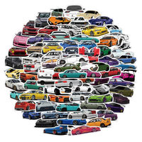 Autocollants anti-rayures résistants aux UV personnalisés, étanches, avec impression de logo de marque pour voiture Autocollants personnalisés en vinyle PVC découpé