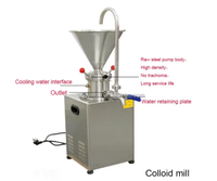Broyeur colloïdal JMC-60 / Machine à faire de la sauce chili / Machine à broyer la pâte de tahini et de beurre de cacahuètes