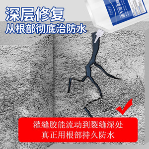 Art Bird Quick Drying Sealant 200g Grey Waterproof Crack Filler For Roof Floor Wall Repair - Product Image 5