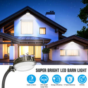 Lámparas de Jardín para Exteriores con Garantía de 5 Años, 30W-120W, Luminaria de Seguridad Exterior IP65, Difusor de Policarbonato, Lámpara de Pared de Aluminio para Granero, EE. UU. - Product Image 2