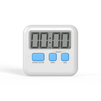Temporizador Digital Magnético con Diseño Personalizado, Visualización de Minutos y Segundos, para Cocina, Técnica Pomodoro, Estudio y Estudiantes