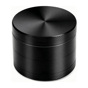 Molinillo de Hierbas y Especias Metálico de 4 Capas al por Mayor con Logotipo Personalizado, Bajo MOQ, 40mm 50mm 55mm 63mm, Triturador de Especias para Fumar - Product Image 1