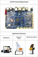 Placa Base Android JLD-P02, Diseño y Ensamblaje de PCBA Personalizados, Placa Inteligente LVDS para Kiosco de Información y Orientación
