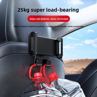 Support de téléphone pour voiture Tesla Model Y pour tablette iPad, accessoire pour siège arrière avec matériau ABS et stabilisation d'image 3