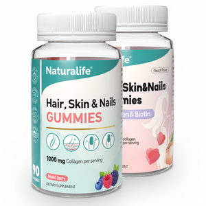 Gomitas de Colágeno con Sabor a Frutas Personalizadas de Marca Privada, Gomitas de Colágeno con Biotina Antienvejecimiento para Cabello, Piel, Uñas y Articulaciones, Vitaminas - Product Image 1