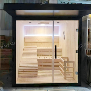 Bán buôn phòng tắm hơi hồng ngoại xa có thể được tùy chỉnh trong bất kỳ kích thước với Ghế phòng chờ - Product Image 5