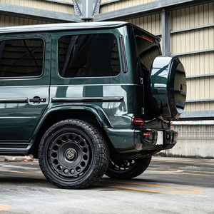 Jante en alliage forgé <span class=keywords><strong>4x4</strong></span> personnalisée XL MonoBlock <span class=keywords><strong>noir</strong></span> <span class=keywords><strong>mat</strong></span> 5x112 5x120 5x114.3 Nouveau pour <span class=keywords><strong>Mercedes</strong></span> <span class=keywords><strong>Classe</strong></span> <span class=keywords><strong>G</strong></span> G63 G500 35mm Offset - Product Image 2