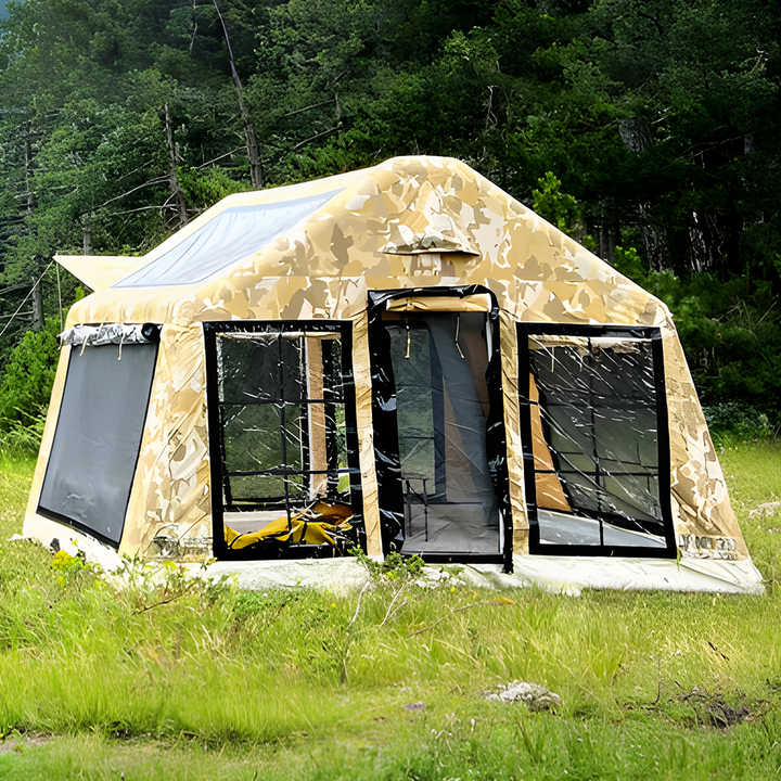 Custom Winter Inflatable Cabin House - Ideal for Camping