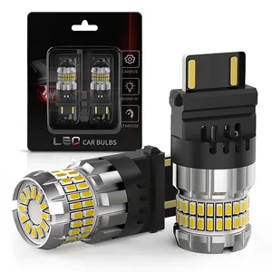 Bombilla de repuesto T20 12V, señal de giro para coche LED 7443 W21/5W, luz de freno 7443 W21/5W, luz de marcha atrás