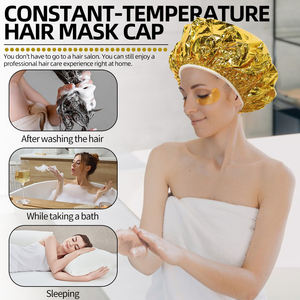 <span class=keywords><strong>Bonnet</strong></span> de soin thermique jetable/réutilisable en aluminium <span class=keywords><strong>pour</strong></span> <span class=keywords><strong>masque</strong></span> capillaire, coloration et usage en salon - Product Image 2