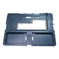 Placa de mano de aleación de aluminio mecanizada CNC, equipo Industrial, modelo de carcasa de Panel de computadora para probar y procesar