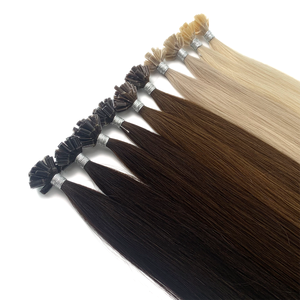 Extensions de cheveux humains vierges de luxe à cuticules alignées, pointe en U, kératine italienne pré-collée, qualité salon, meilleur prix - Product Image 1