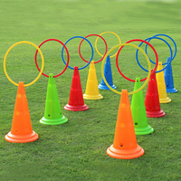 Conos de Agilidad para Juego de Salto, Conos Marcadores para Entrenamiento de Fútbol, Material PE, Equipamiento