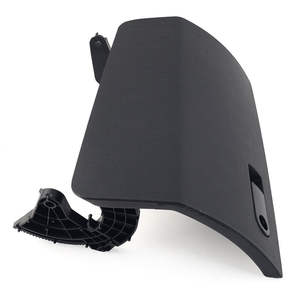 Couverture de boîte à gants Volkswagen T5 côté passager en plastique noir, couvercle de boîte d'accoudoir, pièce N° 059 - Product Image 3