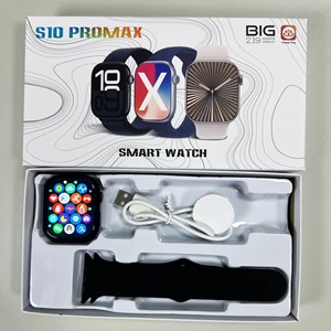 Reloj Inteligente S10 Pro Max, Edición 10.° Aniversario, Pantalla TFT Cuadrada, Contesta Llamadas, Caja de Aleación, Correa de Silicona, Resistente al Agua IP67 - Product Image 5