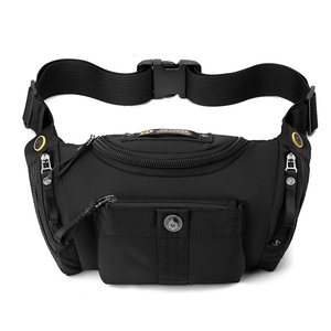 Riñonera Triple Multifuncional Unisex para Exteriores, Cierre de Cremallera y Broche, Impermeable, Transpirable, Ligera y Duradera, Mochila Oxford - Product Image 1