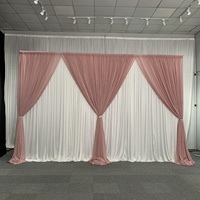Wintina arc de mariage moderne drapé rideau de fond en spandex élégant pour décoration de mariage scène arrière-plan événements