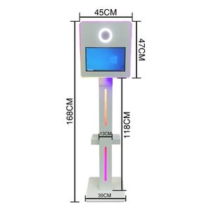 Machine photomaton GT Vintage 360 compatible DSLR/SLR et smartphones, double écran iPad, Wi-Fi/Bluetooth, garantie 2 ans, sans fil - Product Image 2