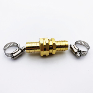 Connecteurs de réparation de tuyaux filetés en laiton de 3/4'' pour la fixation de tuyaux d'arrosage de jardin - Product Image 3